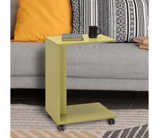 Adore Furniture Odkladací stolík 65x35 cm zelená