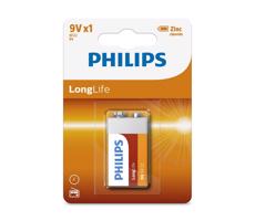 Batéria Philips LongLife 9V 1ks