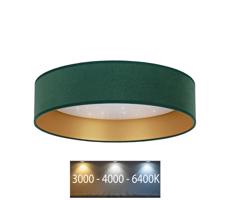Brilagi Brilagi - LED Stropné svietidlo VELVET STAR LED/24W/230V pr. 40 cm  zelená/zlatá