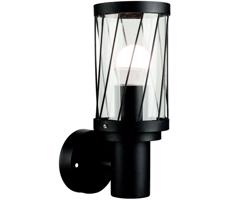 Eurolamp Vonkajšia nástenná lampa 1xE27/15W/230V IP44 čierna