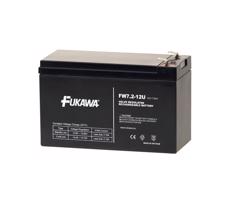 Fukawa FUKAWA FW 7,2-12 F2U - Olovený akumulátor 12V/7,2Ah/on 6,3mm