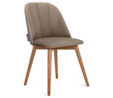 Konsimo Sp. z o.o. Sp. k. Jedálenská stolička BAKERI 86x48 cm béžová/svetlý dub