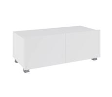 Konsimo Sp. z o.o. Sp. k. TV stolík PAVO 37x100 cm lesklá biela