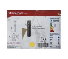 Lampenwelt Lampenwelt - LED Vonkajšie stĺpikové svietidlo AMELIA LED/7W/230V IP55