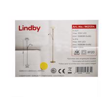 Lindby Lindby - Stojacia lampa JOST 1xE27/10W/230V + 1xE14/5W