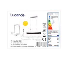 Lucande Lucande - LED Stmievateľný luster na lanku EBBA 5xLED/5W/230V