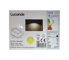 Lucande Lucande - LED Vonkajšie vstavané svietidlo MITJA LED/3W/230V IP65