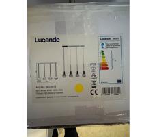 Lucande Lucande - Luster na lanku ABLY 4xE14/40W/230V