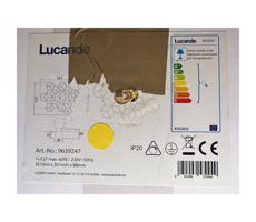 Lucande Lucande - Nástenné svietidlo ALEXARU 1xE27/60W/230V