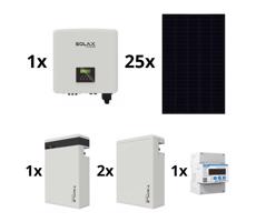 SolaX Power Sol. zostava: SOLAX Power - 10kWp RISEN Full Black + 10kW SOLAX menič 3f + 17,4 kWh batérie