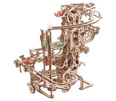 Ugears Ugears - 3D drevenené mechanické puzzle Guličková dráha reťazová