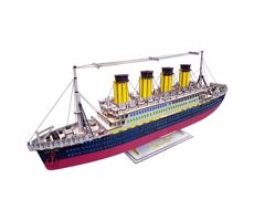 Woodcraft Woodcraft - Drevené 3D puzzle Titanic