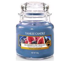 Yankee Candle Yankee Candle - Vonná sviečka MULBERRY & FIG  malá 104g 20-30 hod.