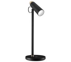 08991L- LED Stmievateľná stolná lampa s Qi nabíjaním TIT LED/12W/230V čierna