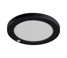24605 - LED Svietidlo s senz. 2v1 ERGA LED/17W/230V 3000/4000/6500K čierna