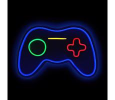 2Kids Toys 2Kids Toys - LED Neónová nástenná dekorácia LED/5W/USB gamepad