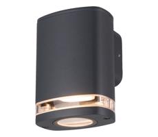 38885 - Vonkajšie nástenné svietidlo ZEVI 1xGU10/10W/230V IP54 antracit