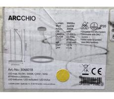 Arcchio Arcchio - LED Luster na lanku PIETRO 2xLED/45W/230V