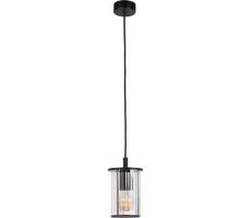 Argon Argon 8751 - Vonkajší luster na lanku NORFOLK 1xE27/15W/230V IP44 čierna