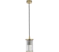 Argon Argon 8755 - Vonkajší luster na lanku NORFOLK 1xE27/15W/230V IP44 zlatá