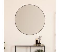 Atmosphera Atmosphera - Nástenné zrkadlo ALICE pr. 76 cm čierna