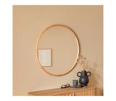 Atmosphera Atmosphera - Nástenné zrkadlo KIM pr. 75 cm kaučukovník