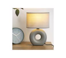 Atmosphera Atmosphera - Stolná lampa BARU 1xE14/40W/230V šedá