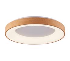 Azzardo Azzardo - LED Stmievateľné stropné svietidlo SANTANA LED/80W/230V hnedá +DO
