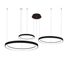 Azzardo Azzardo - LED Stmievateľný luster na lanku AGNES LED/120W/230V čierna