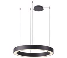 Azzardo Azzardo - LED Stmievateľný luster na lanku MARCO LED/100W/230V čierna + DO