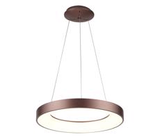 Azzardo Azzardo  - LED Stmievateľný luster na lanku SANTANA LED/80W/230V hnedá + DO