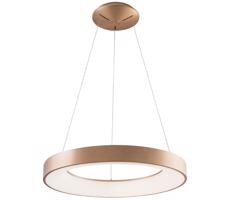 Azzardo Azzardo - LED Stmievateľný luster na lanku SANTANA LED/80W/230V zlatá + DO