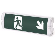 B.V.  - LED Núdzové svietidlo EMERGENCY EXIT LED/4W/230V IP65 6500K 600mAh