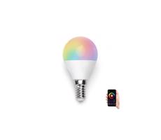 B.V. LED RGBW Stmievateľná žiarovka G45 E14/7W/230V 3000-6500K Wi-Fi -