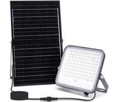B.V.  - LED RGBW Stmievateľný solárny reflektor LED/15W/3,4V IP66 + DO