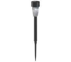 B.V.  - LED Solárna lampa LED/0,006W/1,2V 29,7 cm čierna 6500K IP44