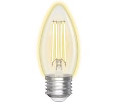 B.V. LED Stmievateľná žiarovka FILAMENT C35 E27/4,5W/230V 2700-6500K Wi-Fi -