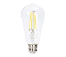 B.V. LED Stmievateľná žiarovka FILAMENT ST64 E27/6W/230V 6500K -