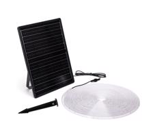 B.V.  - LED Stmievateľný solárny pásik LED/20W/3,2V 20 m 2700K IP65 + DO