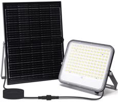 B.V.  - LED Stmievateľný solárny reflektor LED/20W/3,4V IP66 + DO