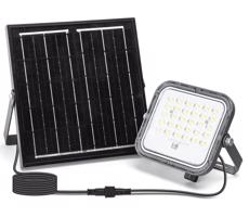 B.V.  - LED Stmievateľný solárny reflektor LED/5W/3,4V IP66 + DO