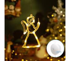 B.V.  - LED Vianočná dekorácia LED/3xAAA anjelik 21cm
