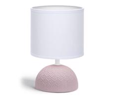 B.V.  - Stolná lampa 1xE14/40W/230V ružová/biela
