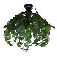 Bohemian plafondlamp groen - Leavy