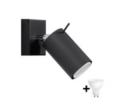 Brilagi Brilagi - LED Nástenné bodové svietidlo ASMUS 1xGU10/7W/230V čierna