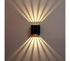 Brilagi Brilagi - LED Solárne nástenné svietidlo BLOCK LED/2W/3,7V IP44