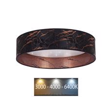 Brilagi Brilagi - LED Stropné svietidlo VELVET STAR LED/24W/230V pr. 40 cm čierna/medená