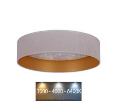 Brilagi Brilagi - LED Stropné svietidlo VELVET STAR LED/24W/230V pr. 40 cm krémová/zlatá
