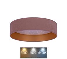 Brilagi Brilagi - LED Stropné svietidlo VELVET STAR LED/24W/230V pr. 40 cm ružová/zlatá