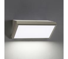 Brilagi Brilagi-LED Vonkajšie nástenné sviet. so senzorom TRIANGLE LED/20W/230V šedá IP65
